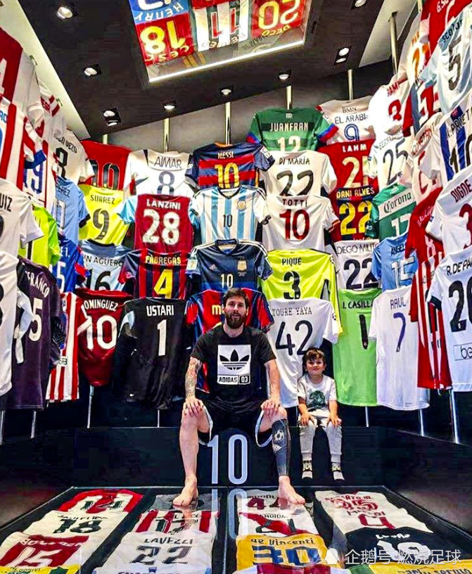 Which one is the best in jersey collection? Messi and him can be ...